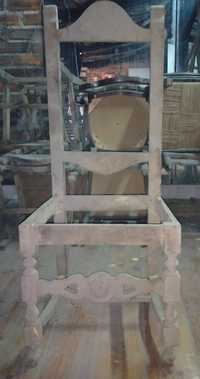 Cadeiras de estilo em madeira, para acabamento, bricolage, etc