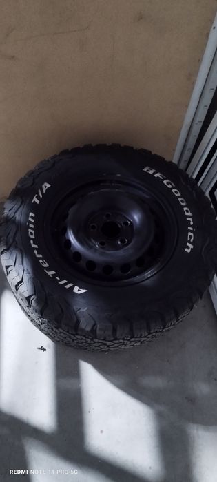 Jantes e pneus para VW Amarok