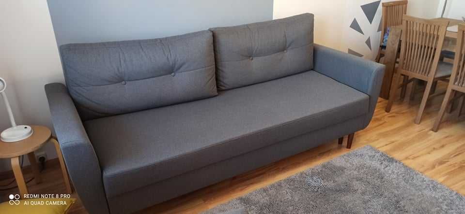 Sofa Diora z funkcją spania + fotel Diora z firmy Abra