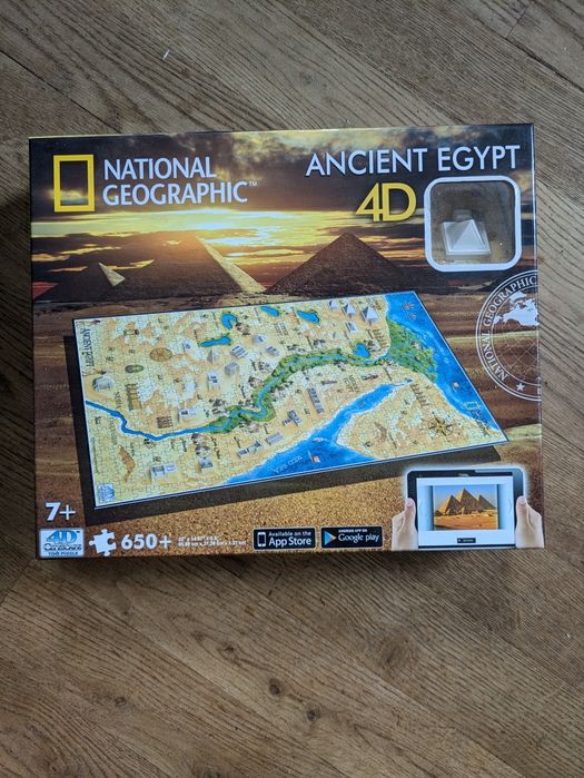 Puzle 4d national geographic egipt 650 kawałków nowe nieużywane