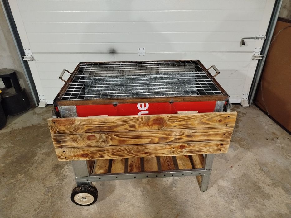 Gruilhador assador artesanal
