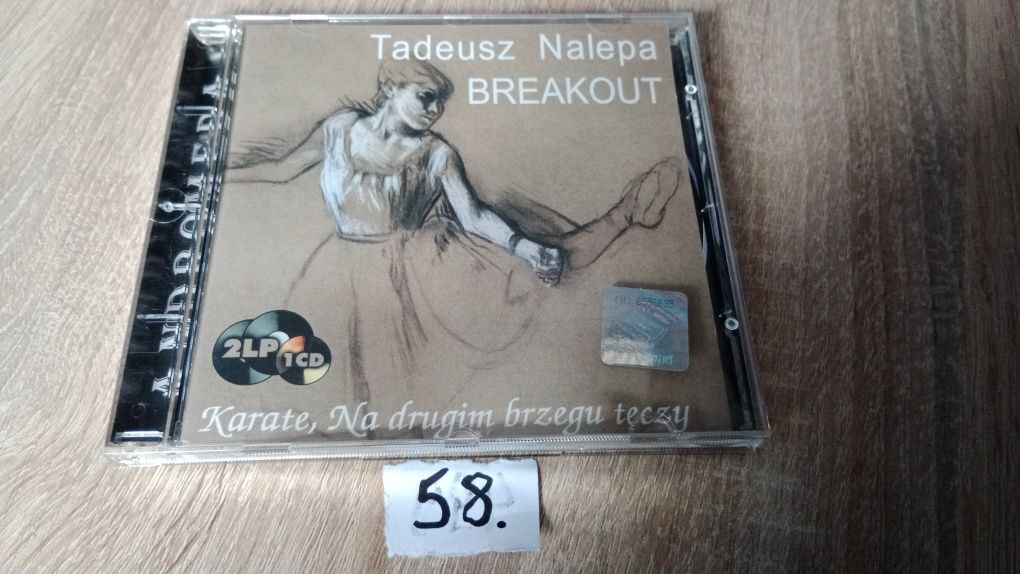 Tadeusz Nalepa Breakout - Karate, Na drugim brzegu tęczy 2000 CD.  58.