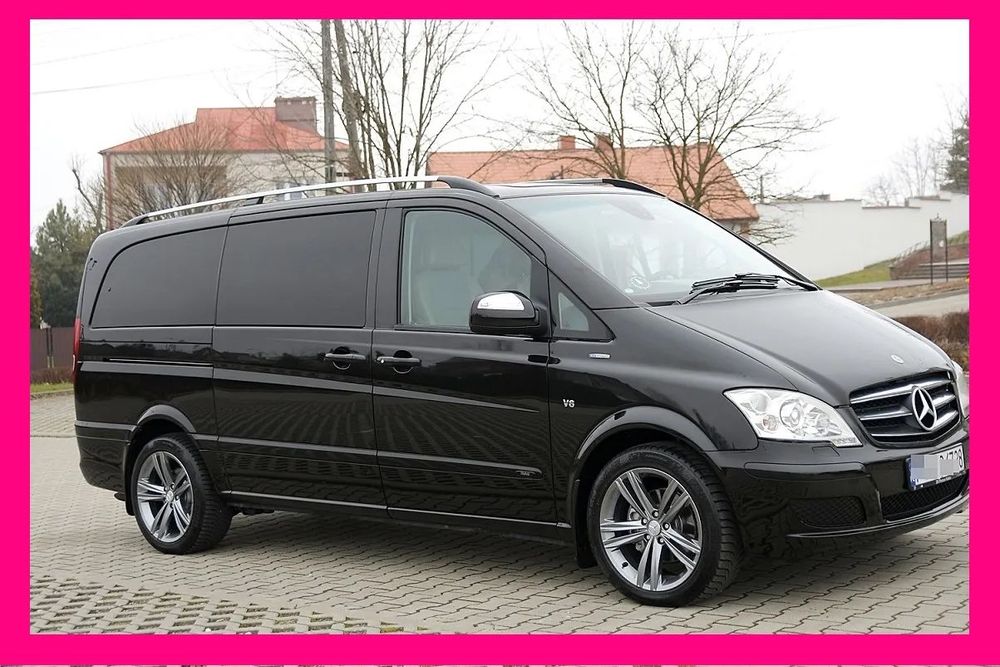 Mercedes-Benz Viano 2x elektrycznie przesuwne drzwi/ 2x szyberdach/6 osobowy/BEZWYPADKOWY/