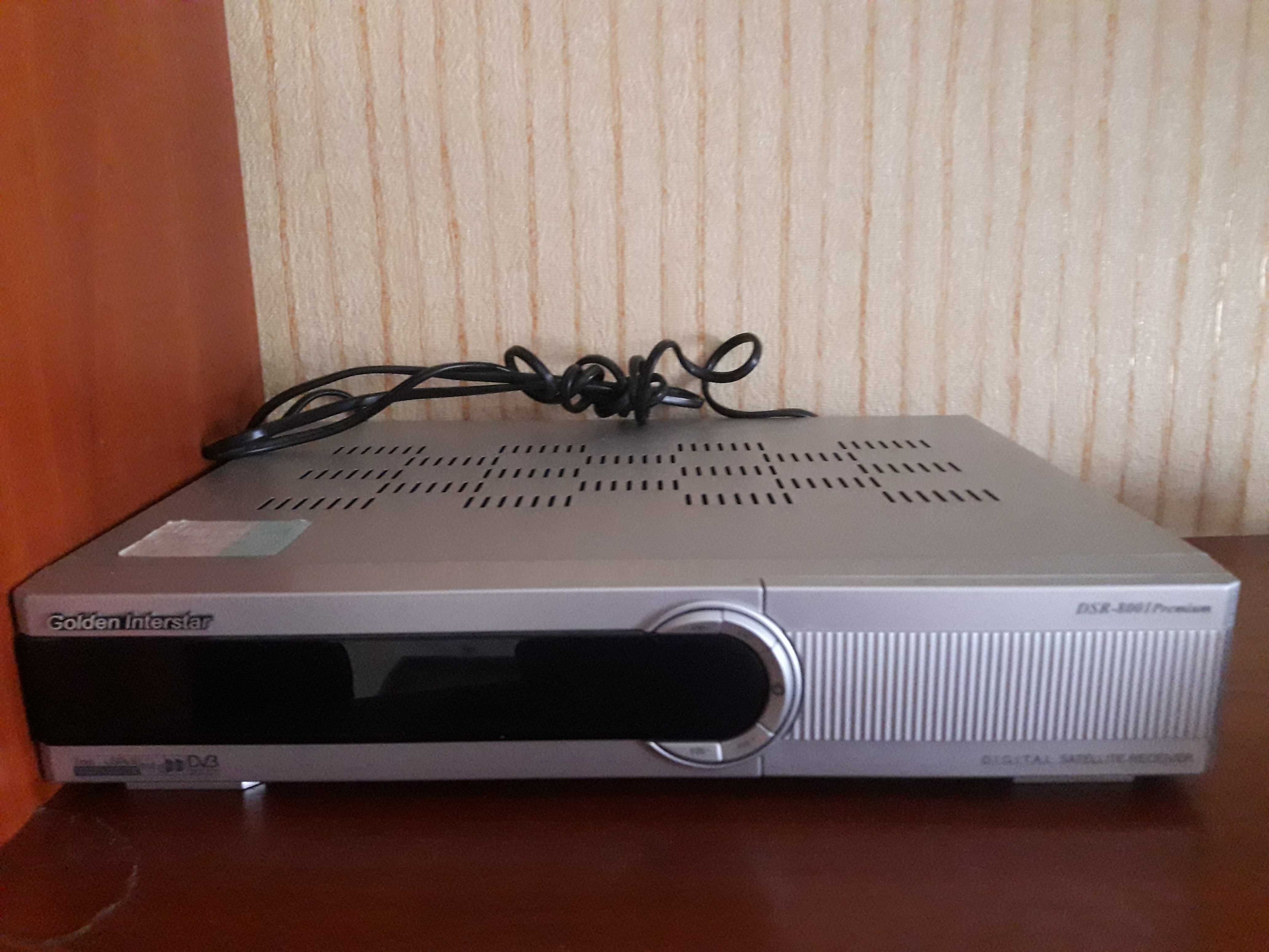 Ресивер,тюнер,усилитель Golden Interstar DSR-8001 Premium, с пультом .