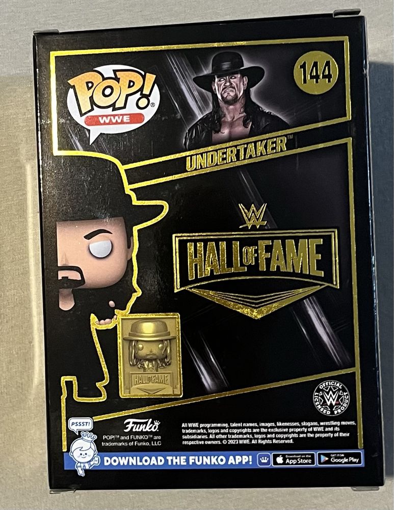 Undertaker WWE Hall of Fame 144 Funko POP