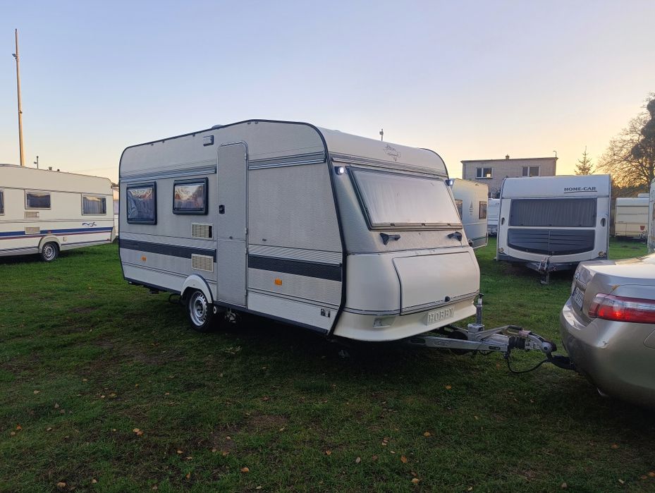 Przyczepa kempingowa Hobby Prestige Zarejestrowana Mover Przedsionek