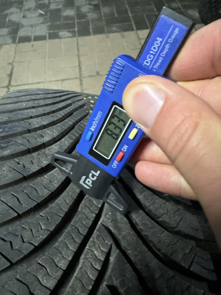 Шины  205/55 R19 Michelin Alpin 5 (7-7.5mm)  2+2 шт.