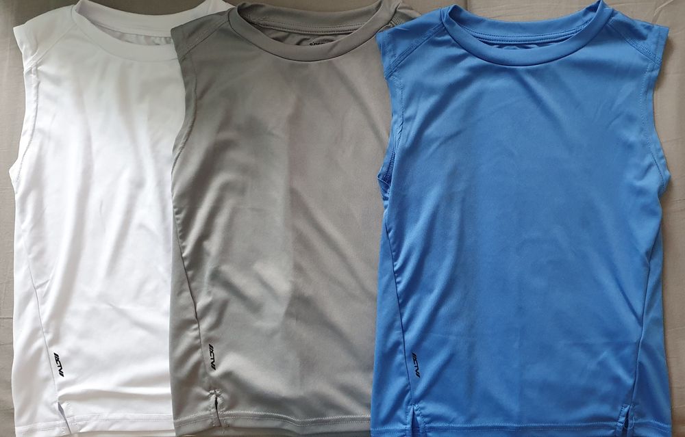 Koszulki Active bez rękawa, nowe!