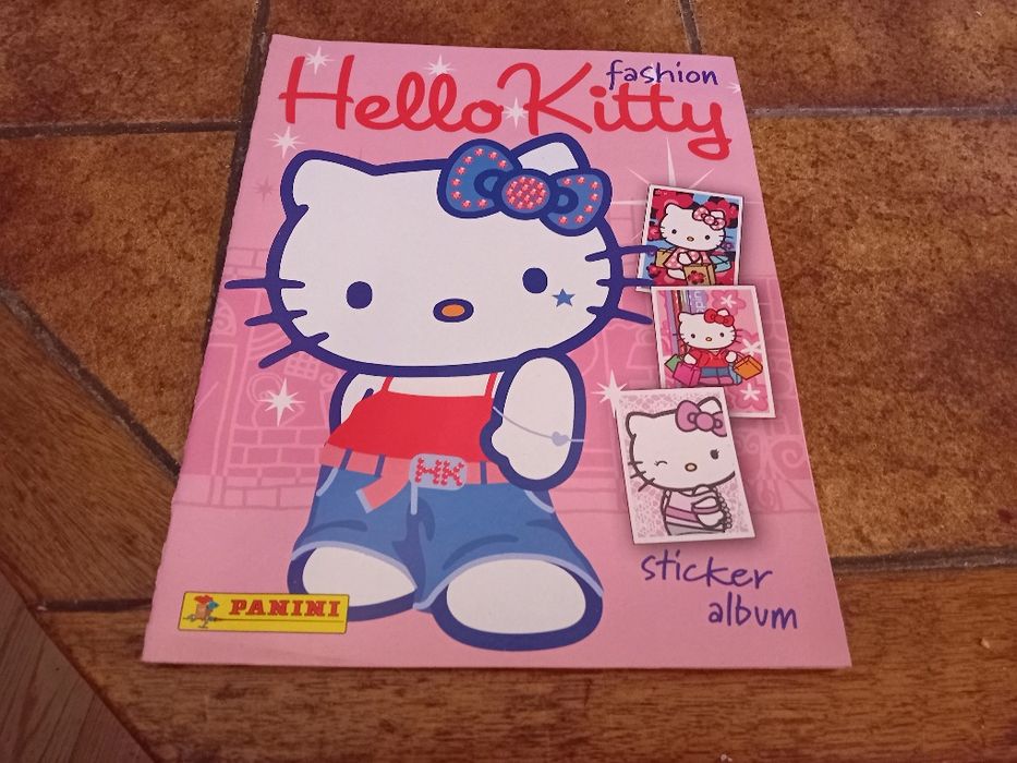 Hello kitty, cadernetas cromos vazias,  (ver fotos)