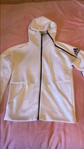 Casaco Branco Adidas Homem