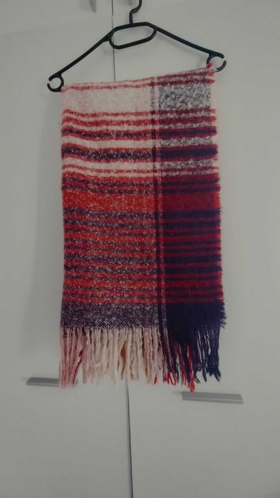 Ciepły szal szalik na zimę