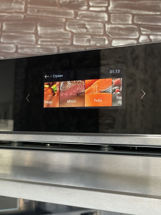 Нова!2025 рік!Топова Духова шафа з пароваркою Siemens HR776G1B1