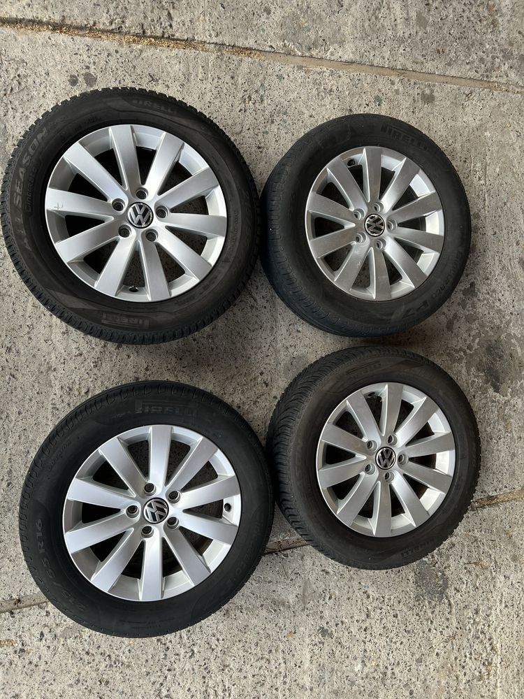 Продам диски R 16 с резиной Vw B7.