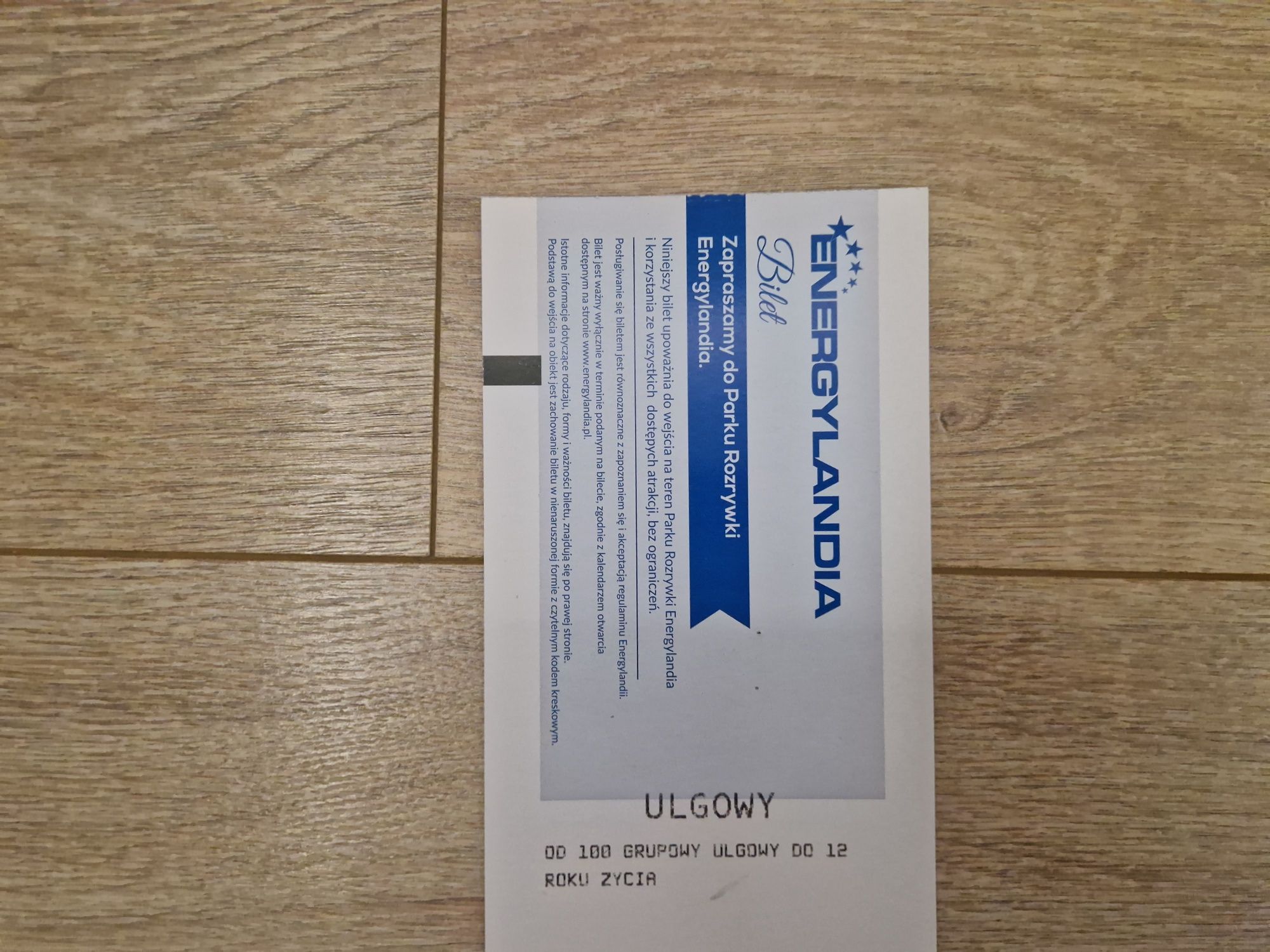 Bilety Energylandia 3+1