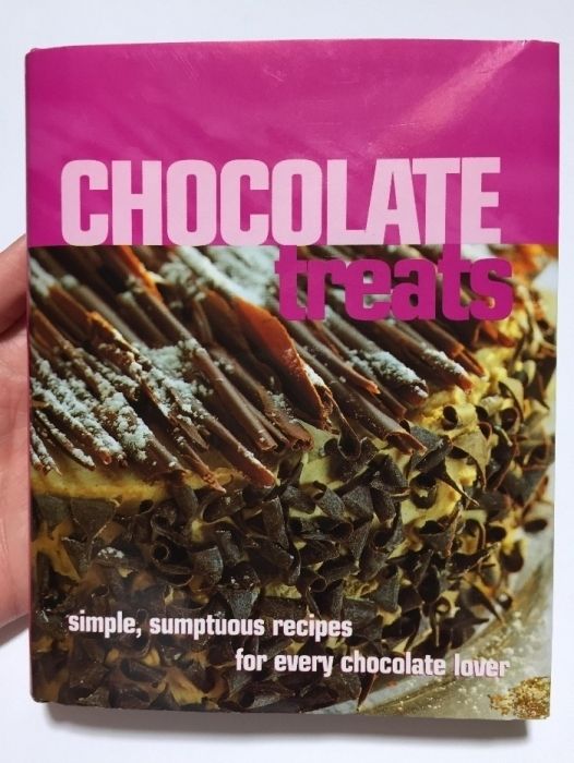 Książka po angielsku Chocolate treats z przepisami