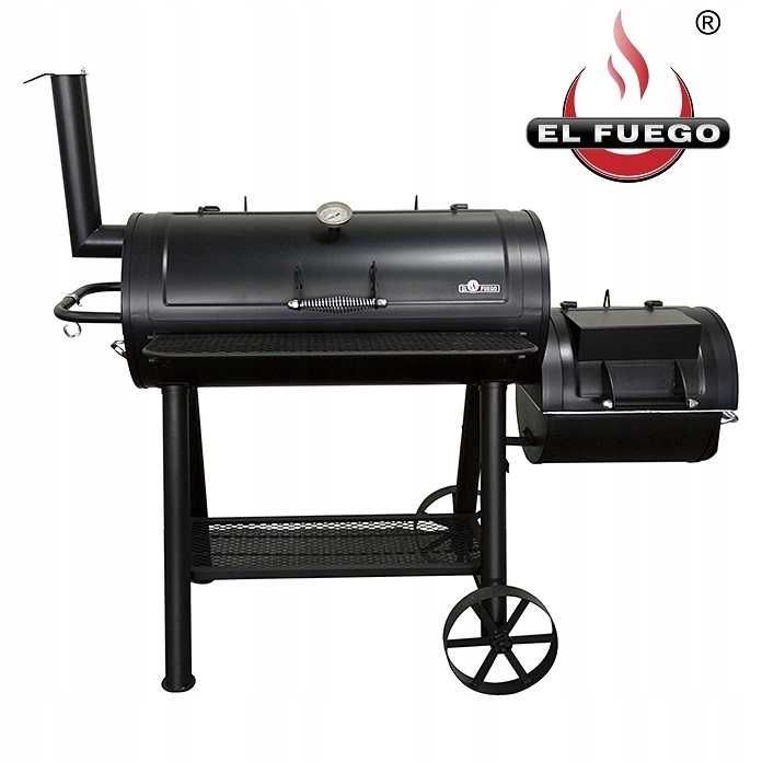 Solidny GRILL Węglowy  EL FUEGO BUFFALO żeliwny RUSZT 58KG! ! NOWY