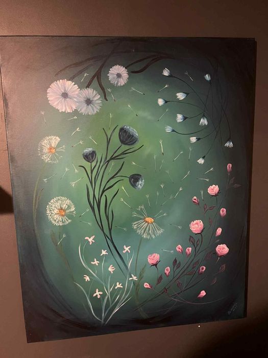 Obraz ręcznie malowany 80x100