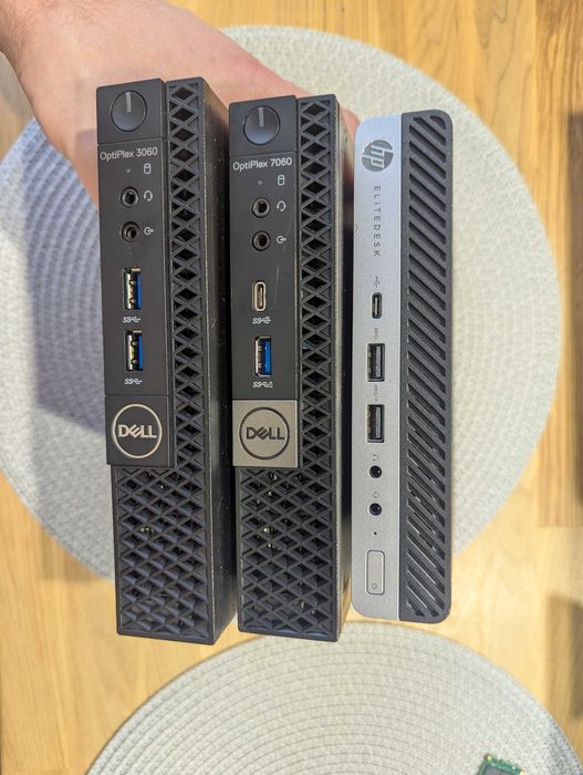 HP Prodesk/Elitedesk/Dell Optiplex/i5-8500/r5-2400ge/8GB/M2/Sata/Win