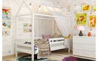 Дитяче ліжко-будинок 80х190 біле
