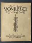 Stanisław Moniuszko " Pieśni Wybrane "