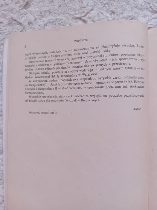 Geometria wykreślna Zbigniew Lewandowski