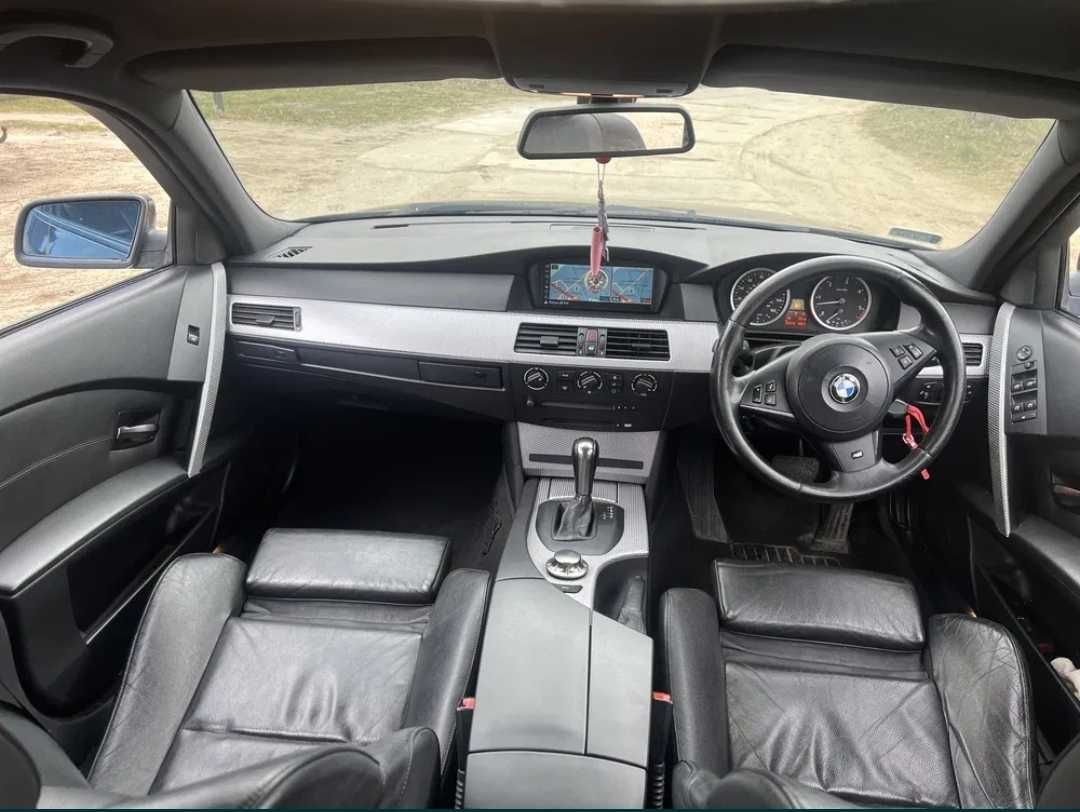 Bmw e61 m-pakiet 3 0d 218km automat carbonschwarz wszystkie czesci!