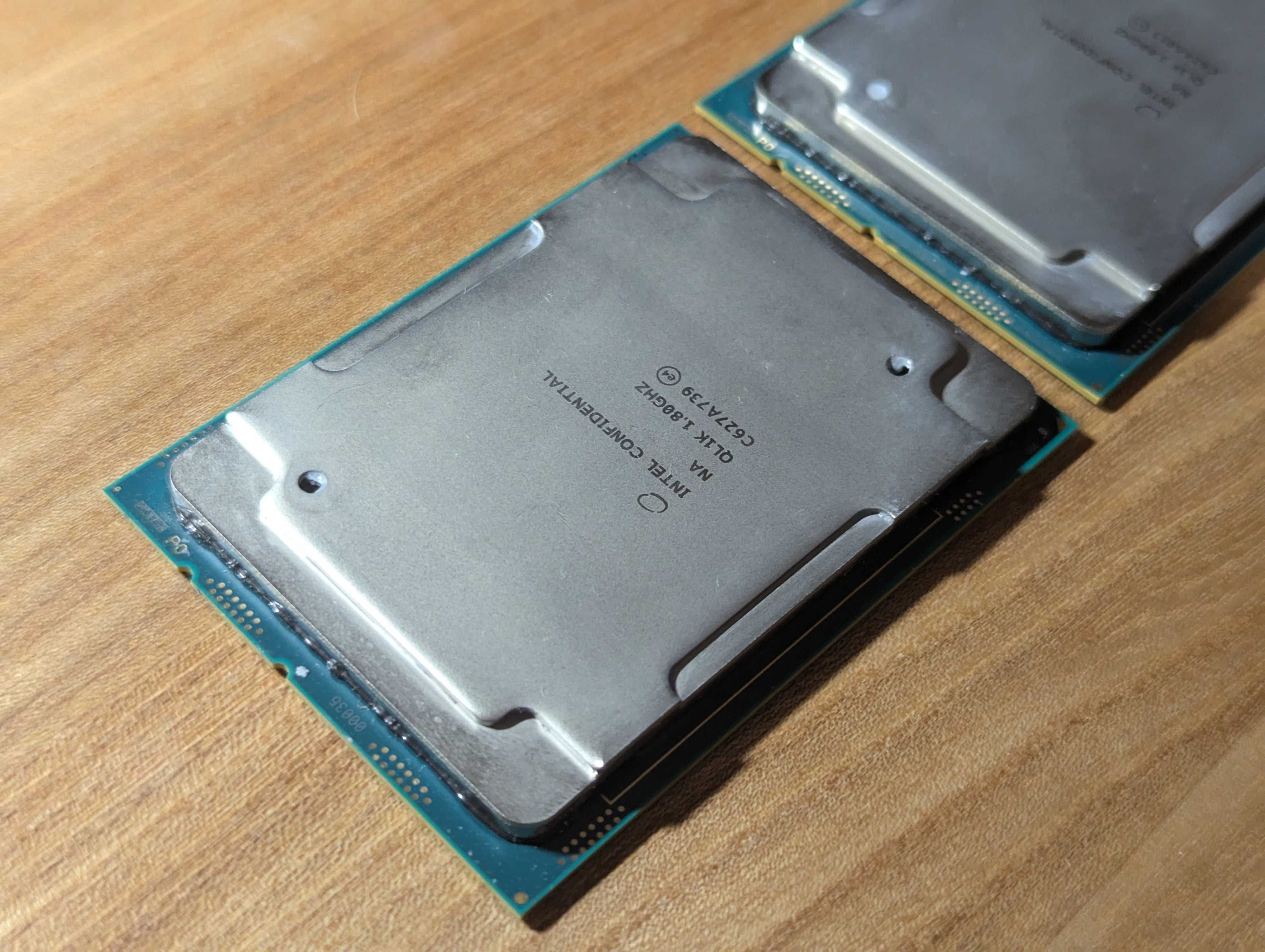Intel Xeon Platinum 8160/8180ES 3.5mhz 24-28 ядер. socket LGA 3647