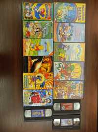 Kasety VHS- kolekcja 14 sztuk