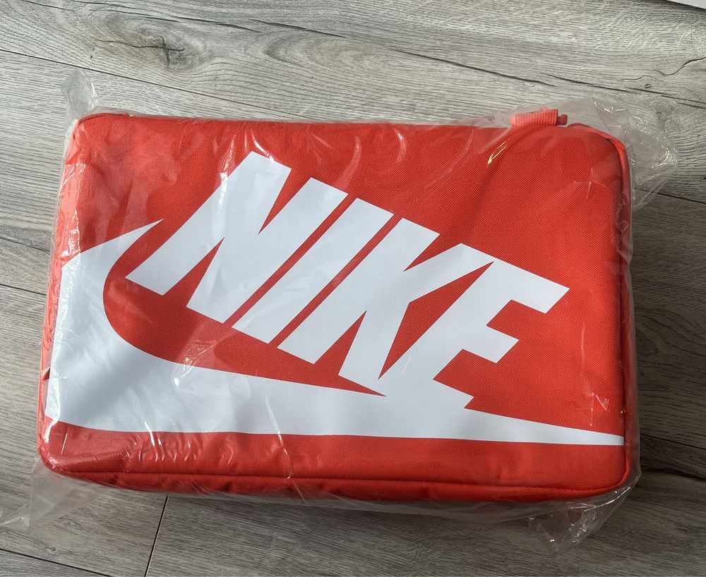Torba sportowa na buty nike pomarańczowa box saszeta plecak shoesbox