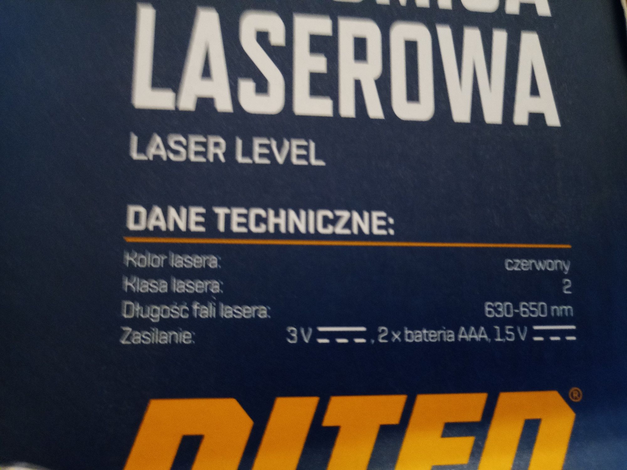 Nowa poziomica laserowa firmy Niteo.