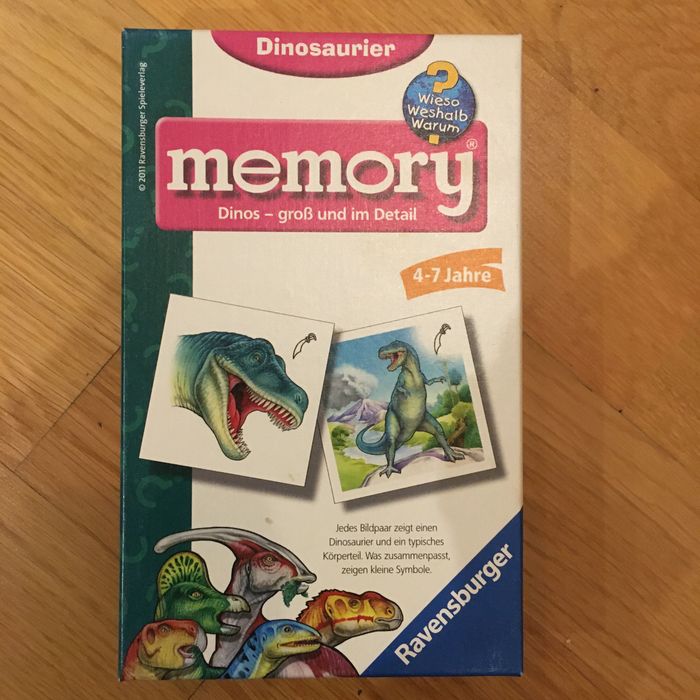 Gra Memory Dinozaury Ravensburger