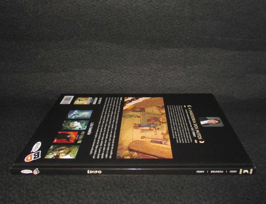 Livro BD Édipo A Sabedoria dos Mitos Luc Ferry