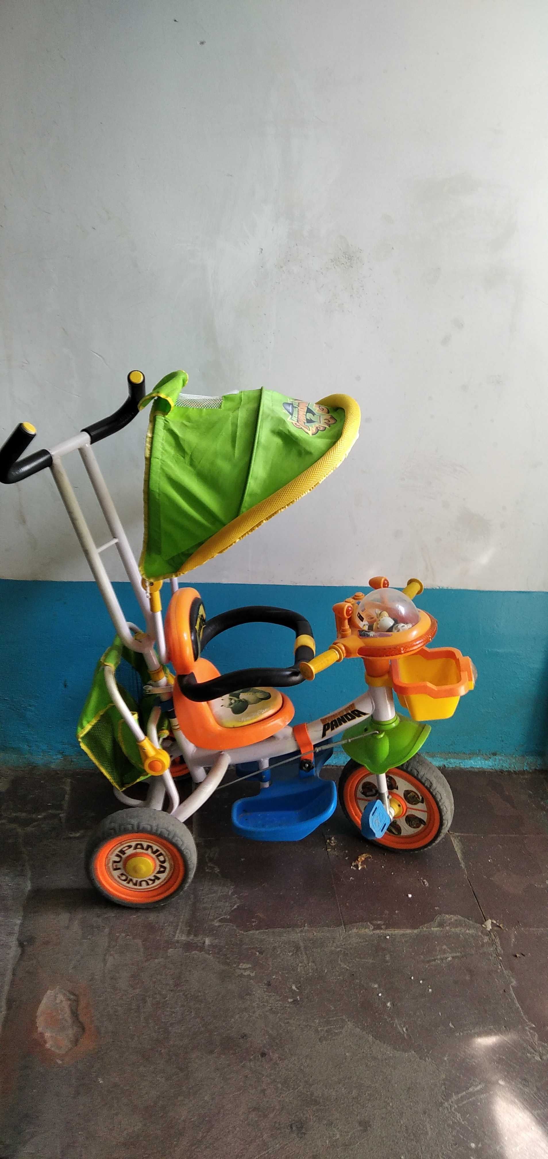 Велосипед трехколесный детский PANDA KUNG-FU