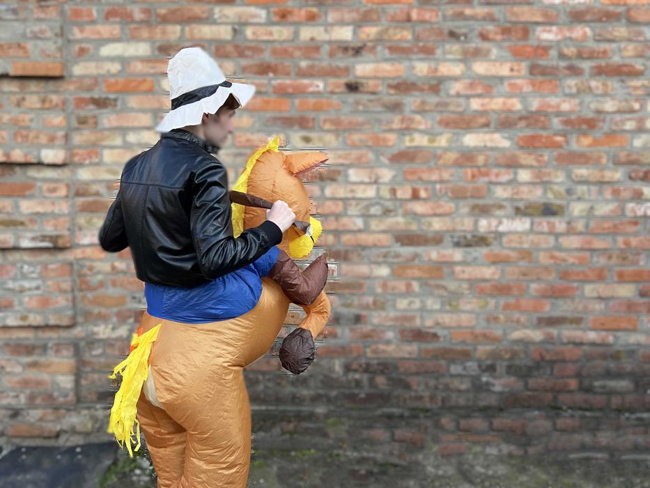 Надувний Костюм Ковбоя Всадник Вершник Ковбой надувной