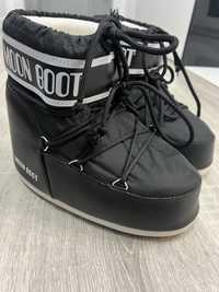 Moon boot czarne krótkie 39-41