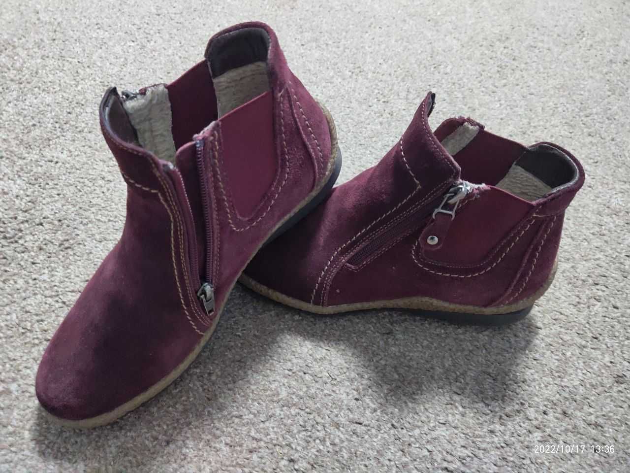 ∎∎‼️Женские ботинки замша челси∎∎propet doretta dark red∎∎Новые-39р‼️