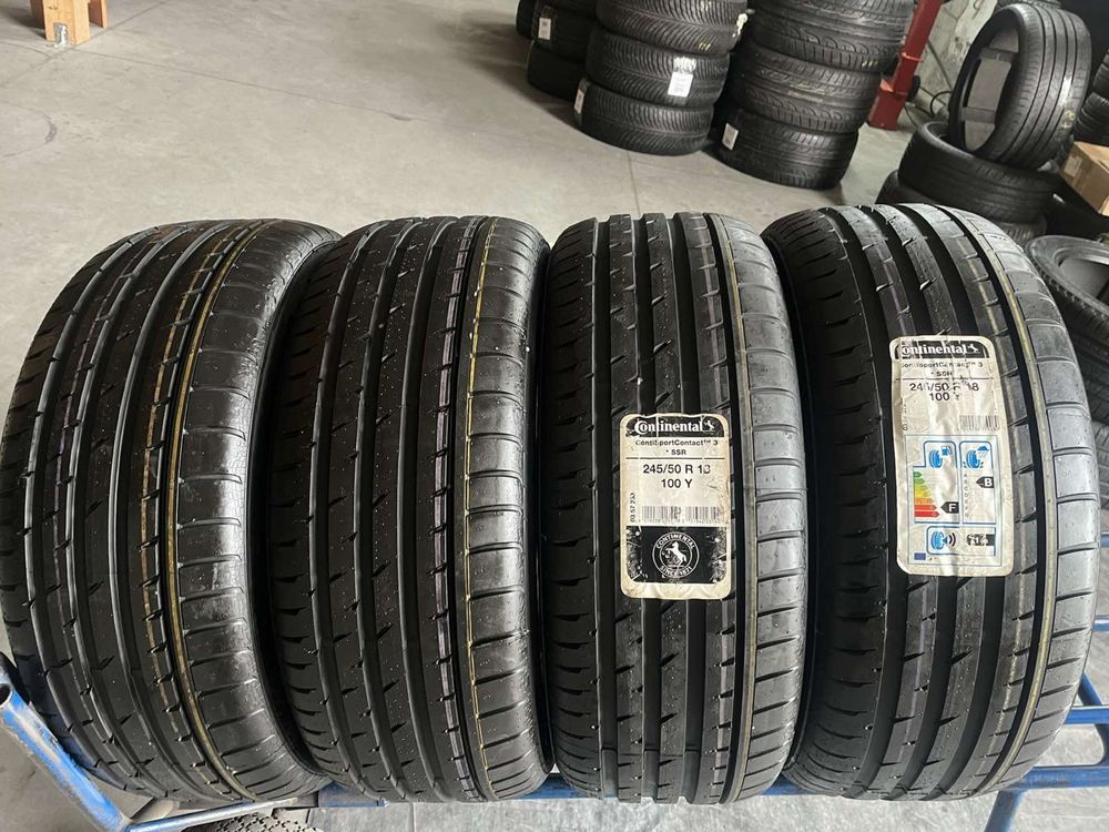 245/50/18 R18 Continental SportContact 3 RSC 4шт нові