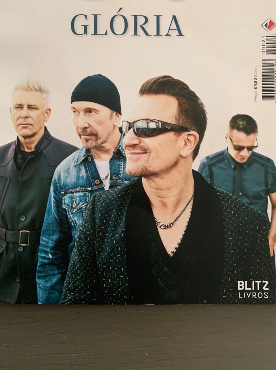 Revista Blitz dos U2 - a história da maior banda do mundo