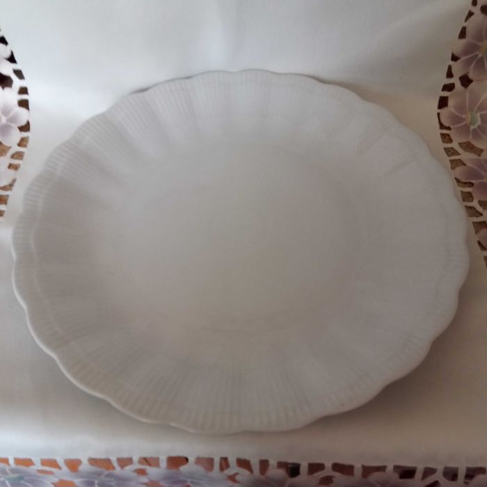 Patera porcelanowa biała