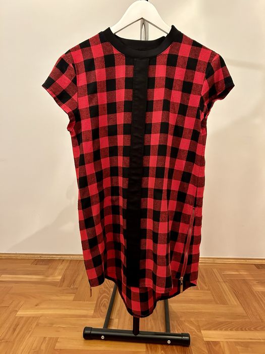 T- shirt w kratkę / długi