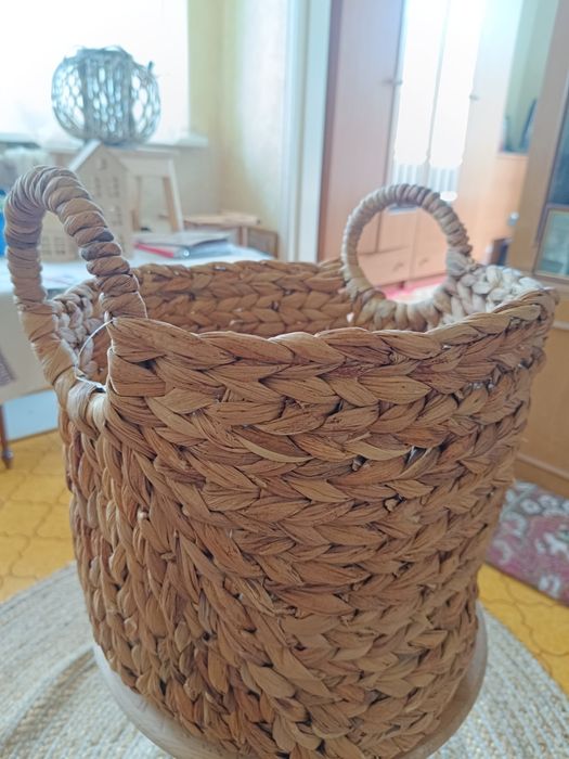 Кошик плетений ARE д.34 в.37см натура