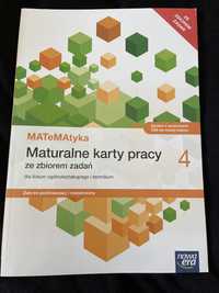 Matematyka maturalne karty pracy klasa 4 Nowa Era poziom rozszerzony