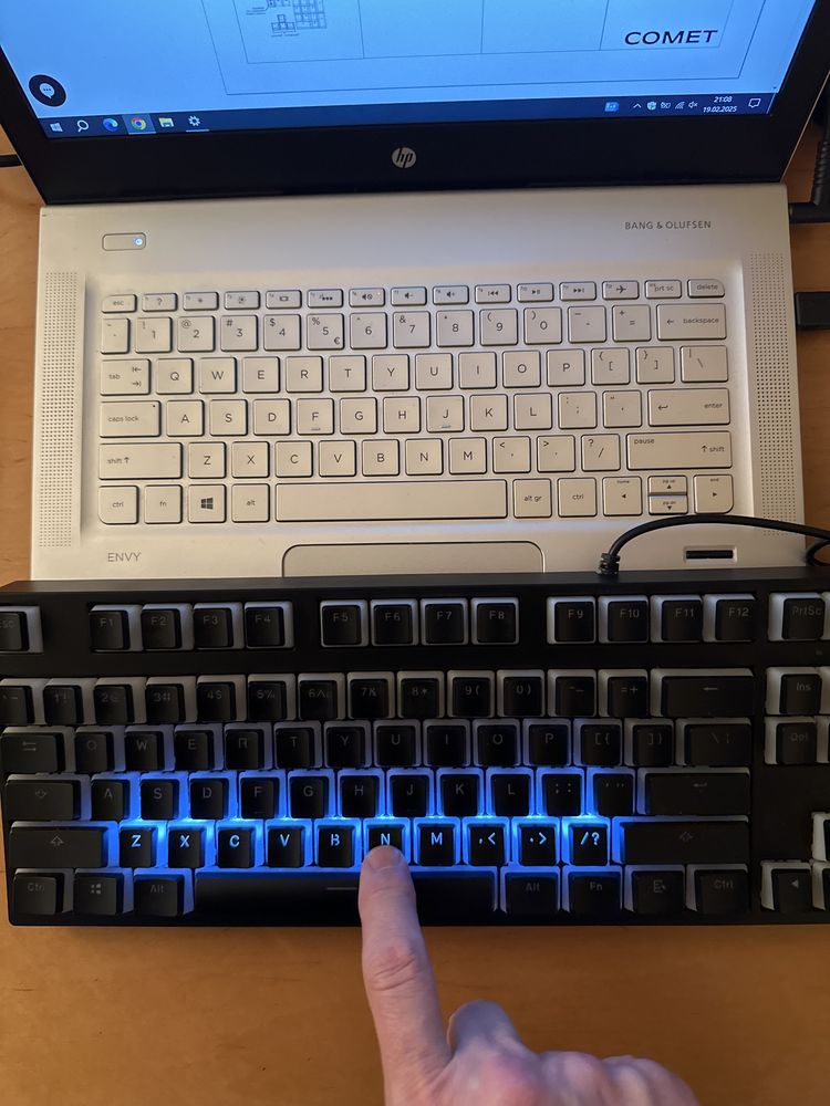 Klawiatura mechaniczna KRUX ATAX PRO OUTEMU BLACK