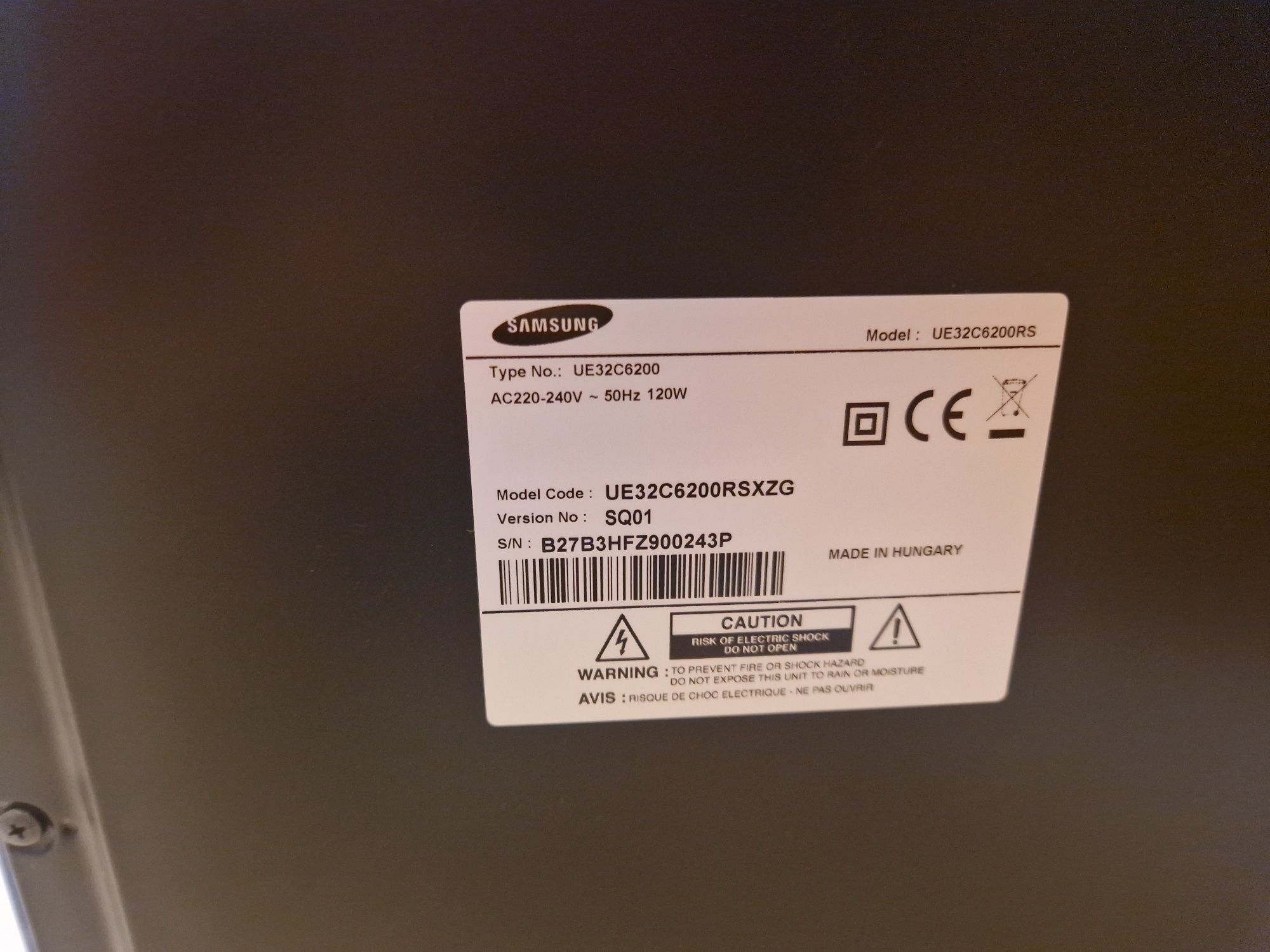 Telewizor Samsung 32cal led/LCD tv