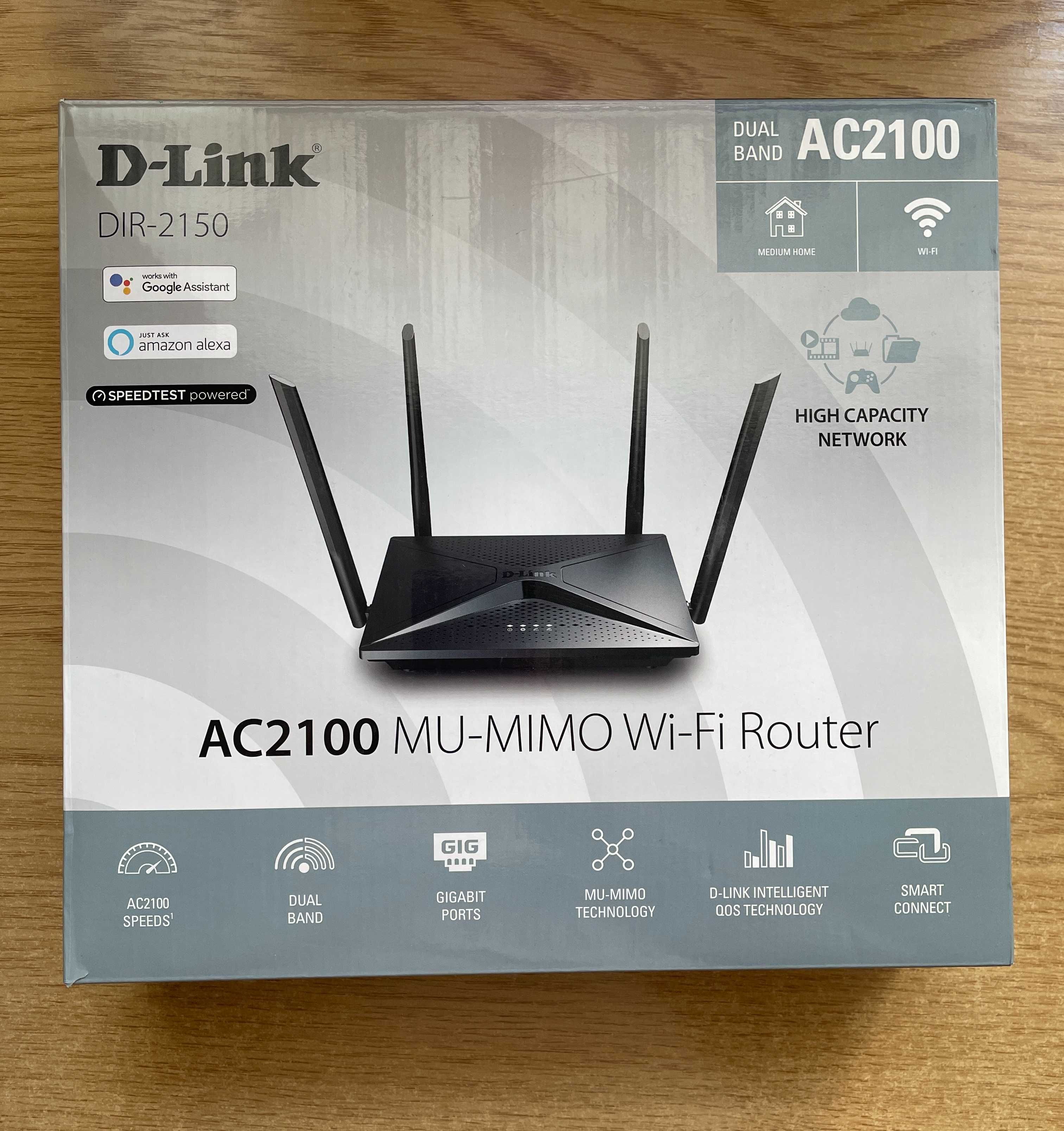 Wi-Fi роутер, D-Link DIR-2150, 5 GHz