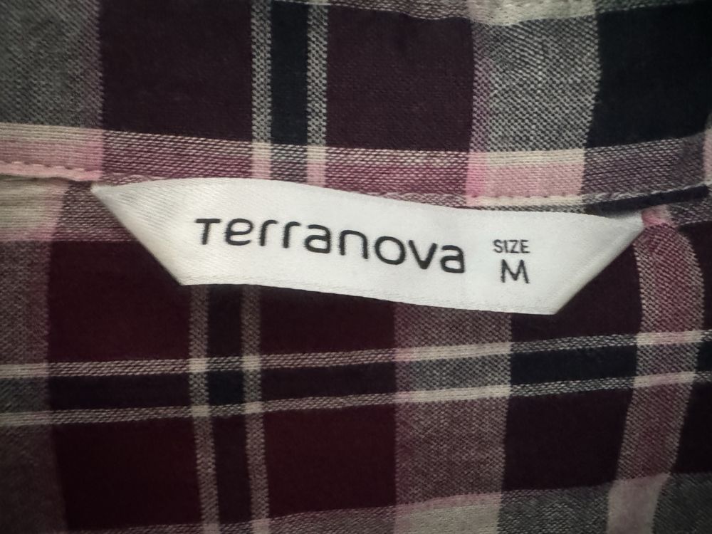 Koszula damska w kratkę Terranova M