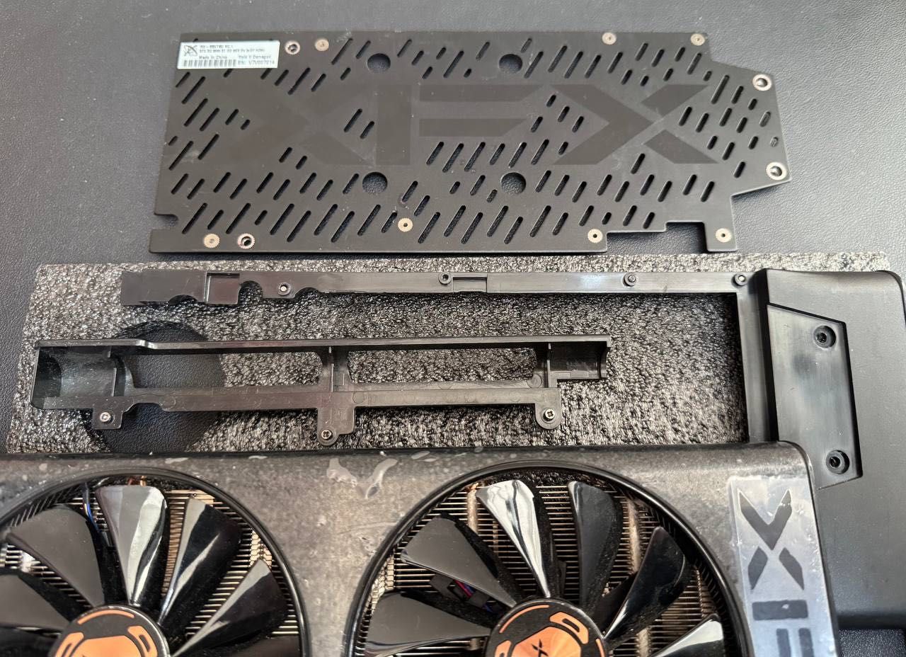 Система охолодження для відеокарти XFX RADEON RX 5500 XT THICC II PRO