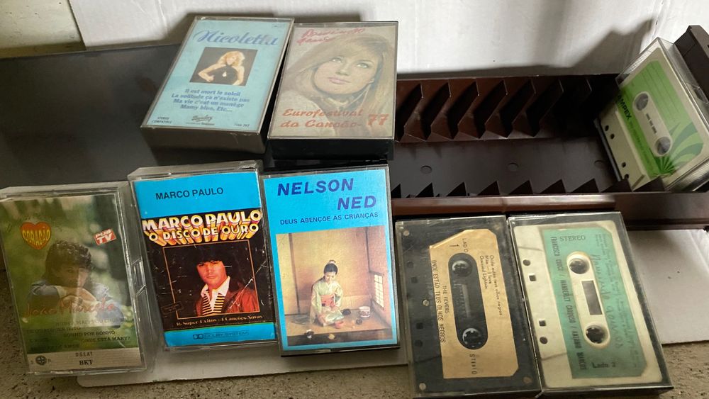 Caixa para cassetes vintage