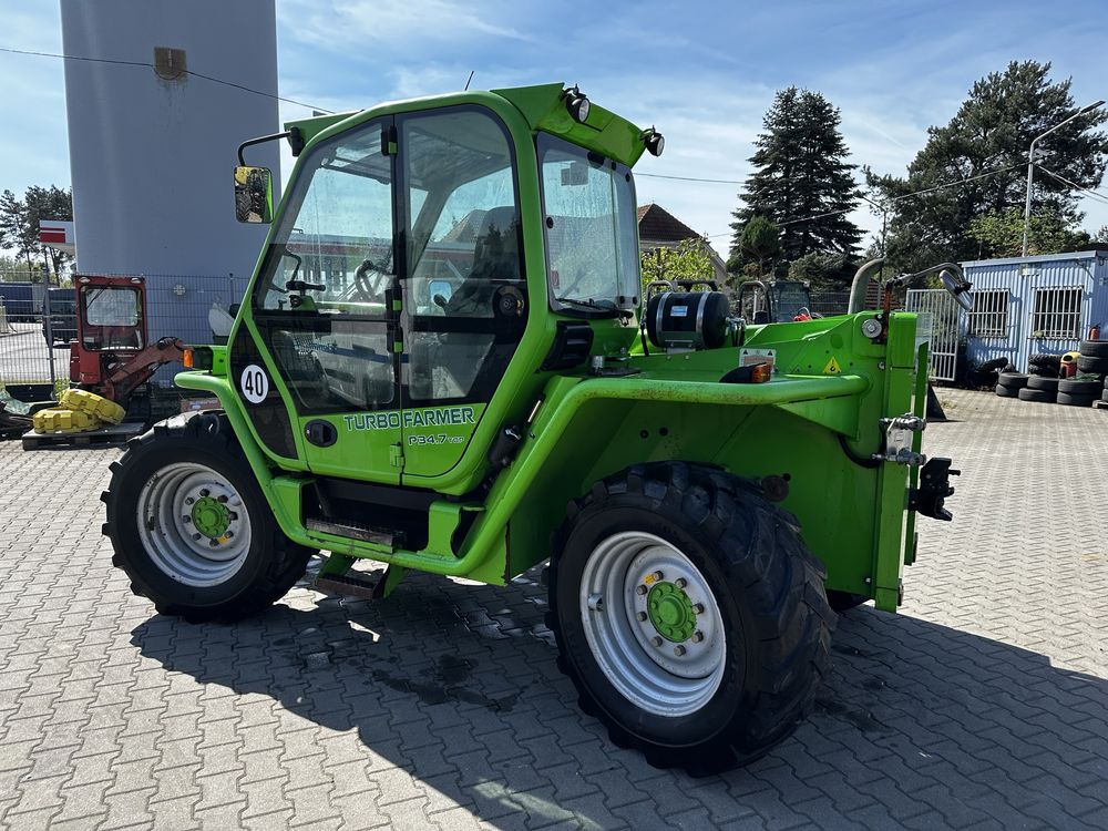 Merlo P34.7 TOP 1750 mth hamulce pneumatyczne przyczepy 40 km/h