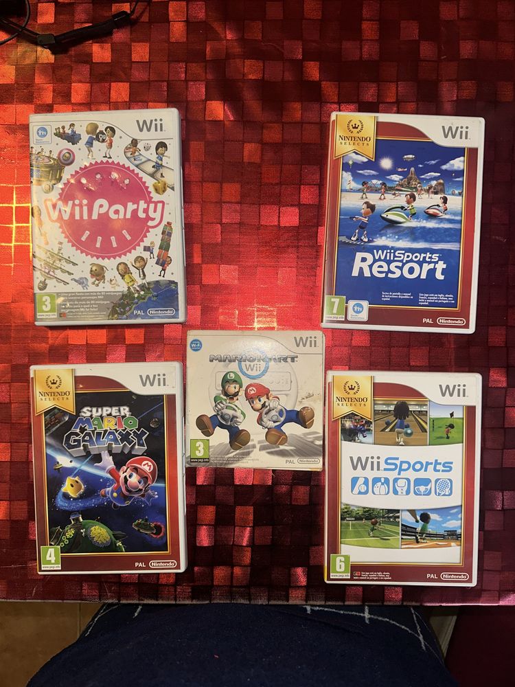 Consola Wii + Acessorios + Jogos